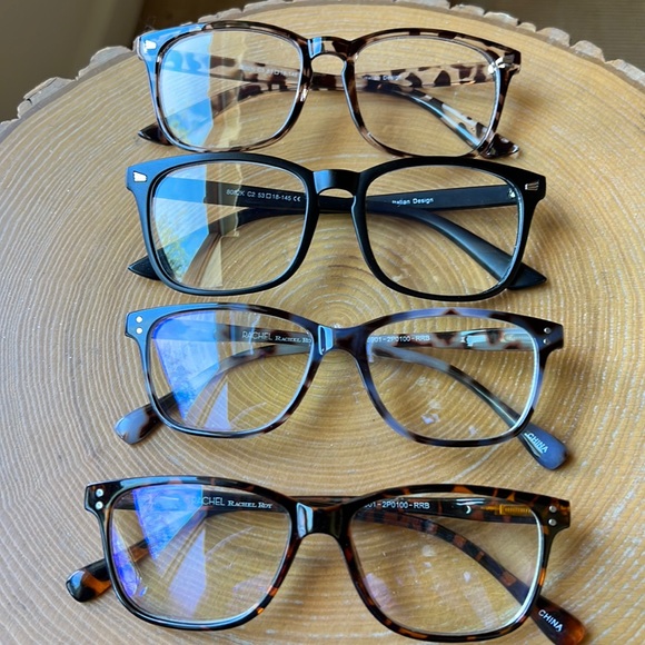 RACHEL Rachel Roy Accessories Set Of 4 Blue Lens Glasses For